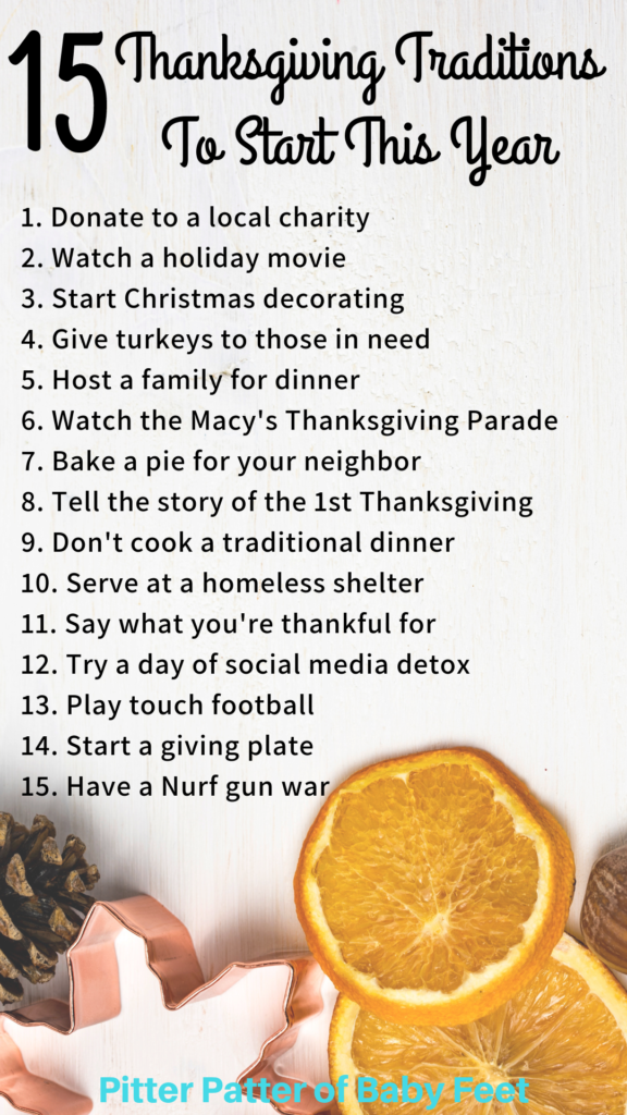 Thanksgiving traditions