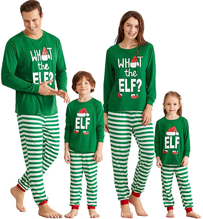 matching Christmas pajama sets