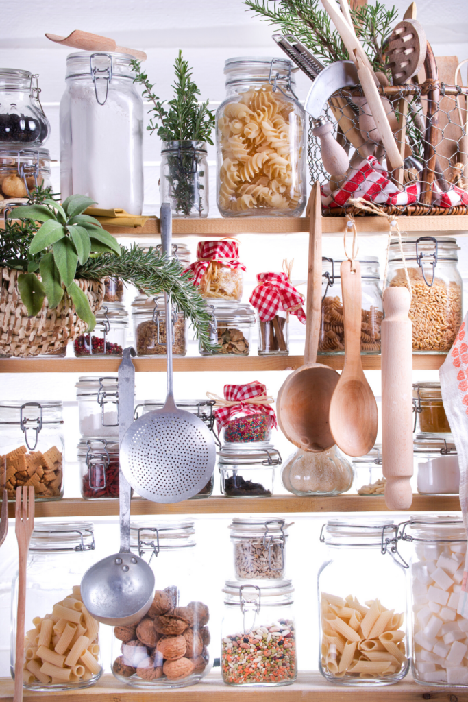 how to stock a kitchen pantry