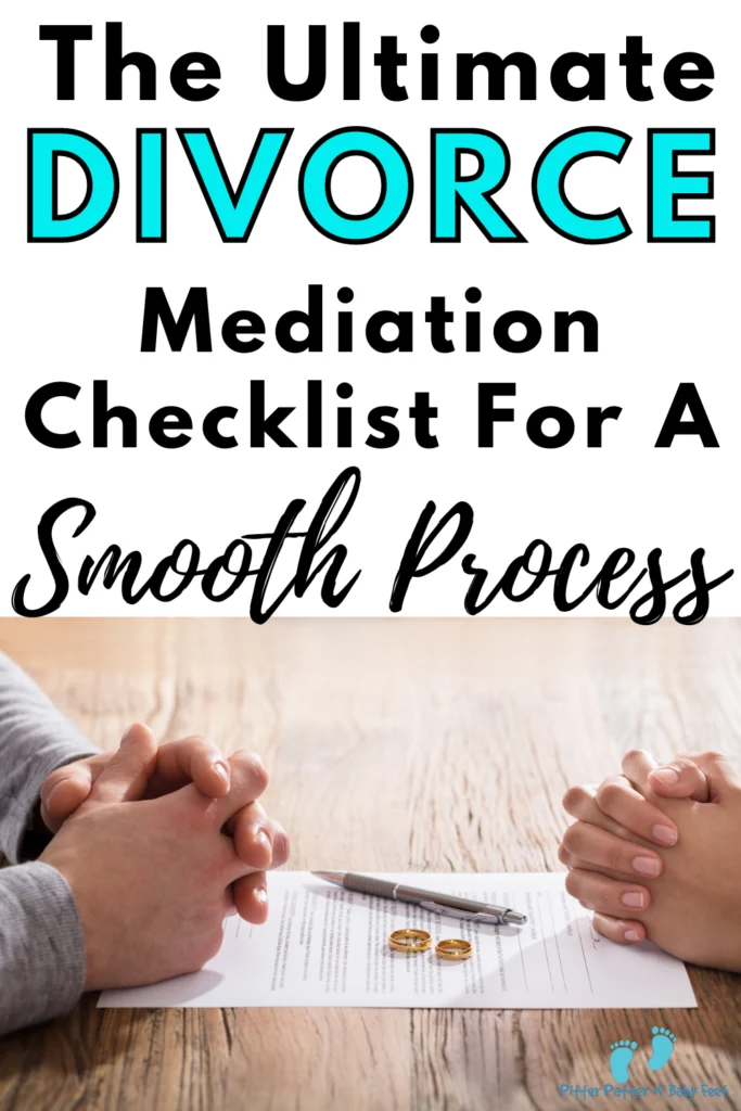 divorce mediation checklist 